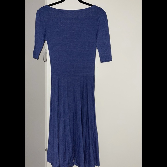 NWT✨LuLaRoe Blue Nicole Dress - Picture 7 of 7